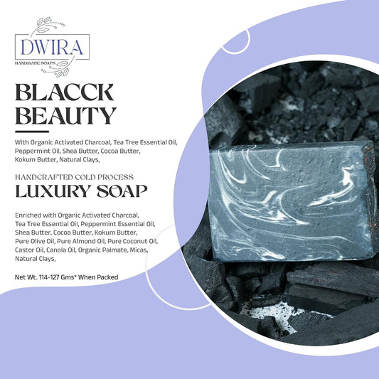 Black Beauty Cold Process Bathing Soap
